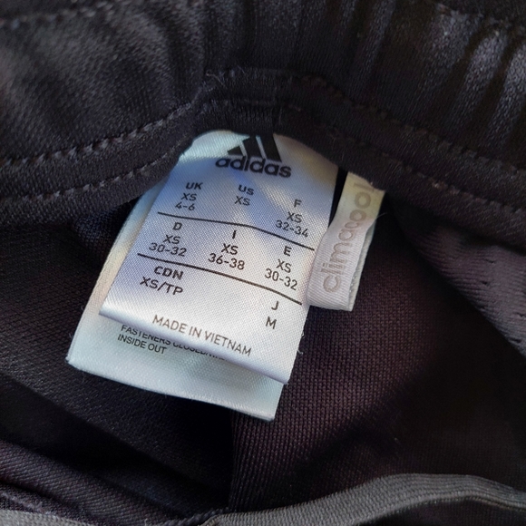 Adidas Black Climacool Track Pants XS EUC - Picture 2 of 7